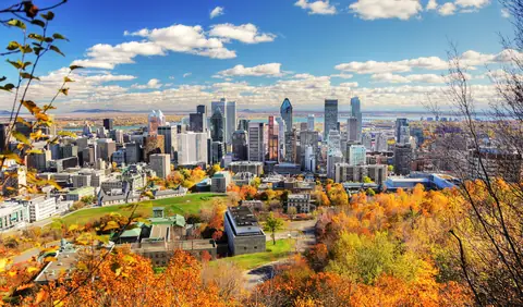 Le Mont-Royal en automne